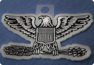 Custom PVC Eagle patch